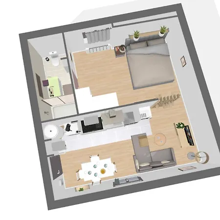 Apartment Le Cosy Sainte Anne - Proche Centre-ville - Neuf - 4p Tarbes